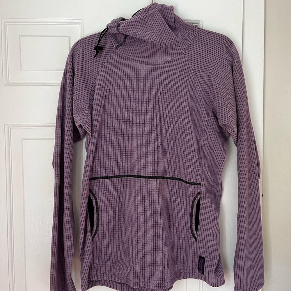 Lavender Melanzana Microgrid Hoodie V2 - Men’s S